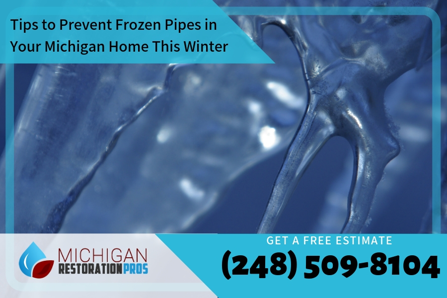 Tips to Prevent Frozen Pipes in Your Michigan Home This Winter